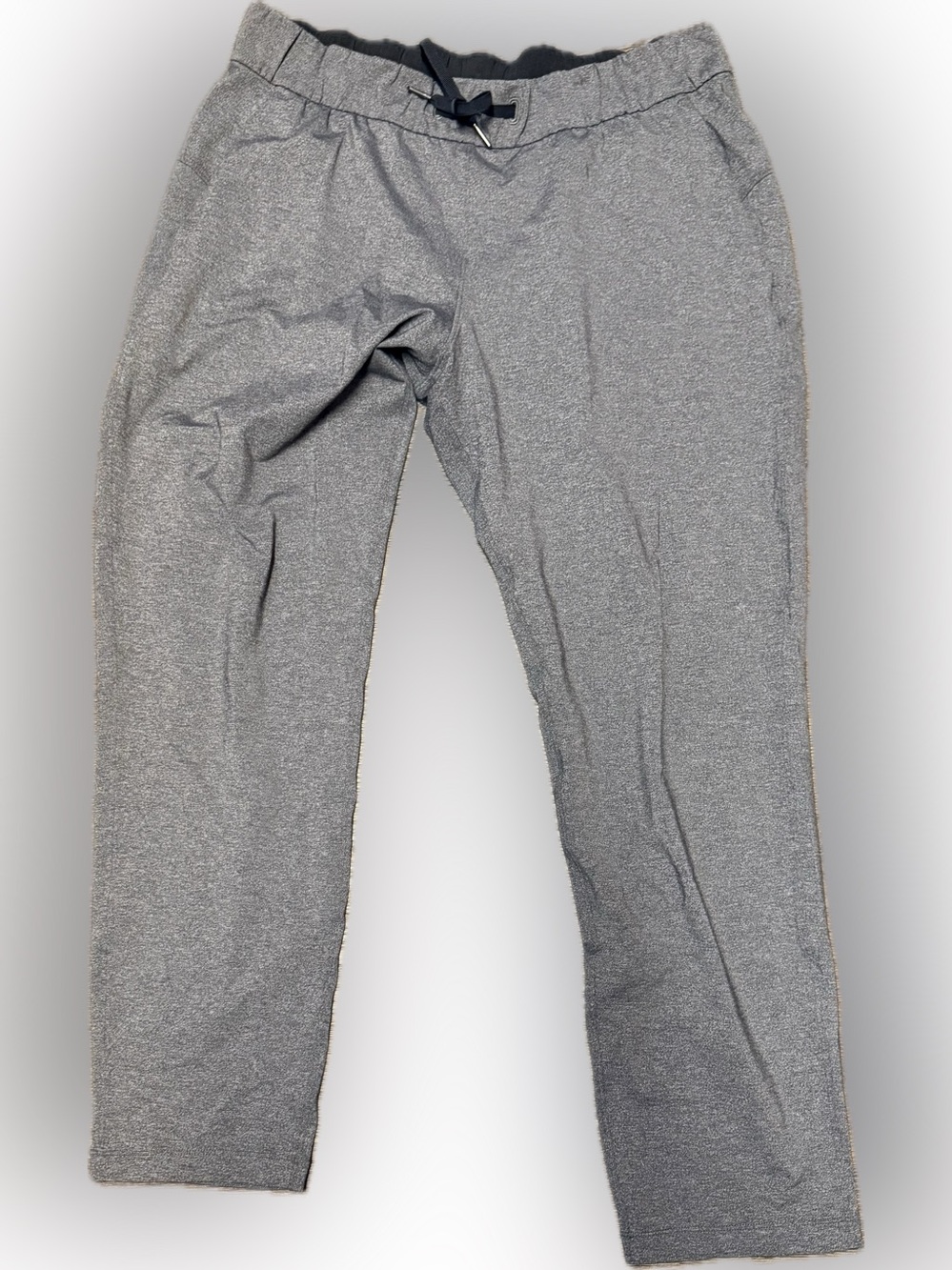 Lululemon Keep Moving/On The Fly Light Gray Pant | Sz 10